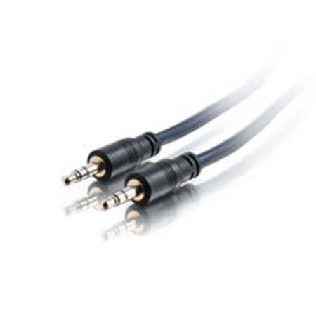 FASTTRACK 25ft Plenum-Rated 3.5mm Stereo Audio Cable with Low Profile Connectors FA257297